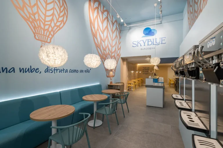 Diseño con sabor: imágenes frescas para una heladería de Barcelona